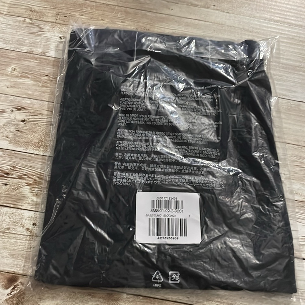 🆕 Old Navy Women's Oversized EveryWear Tunic T-Shirt Short Sleeve Black S 4-6 - Picture 12 of 16